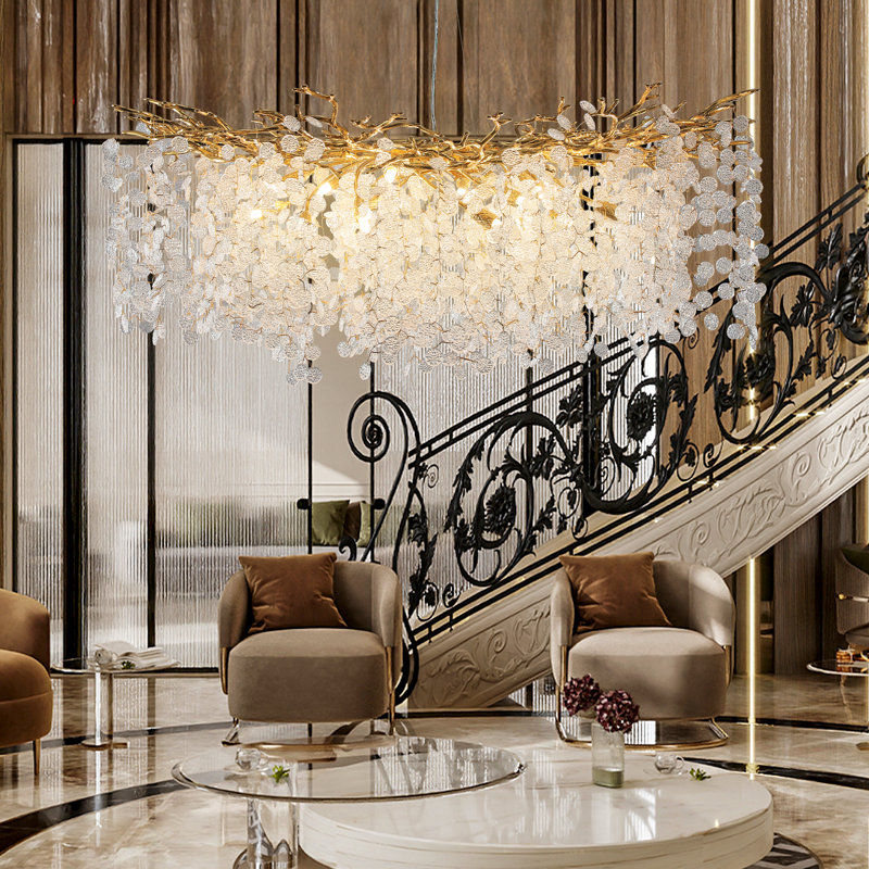 Everly Quinn Paree 18 - Light Luxury Real Crystal Chandeliers